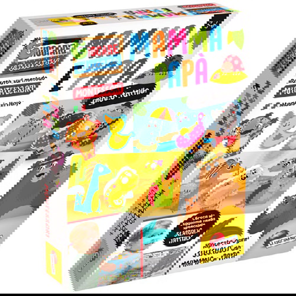 Montessori Игра Tactile Families --- BebeMama