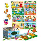 Montessori Игра Tactile Families --- BebeMama