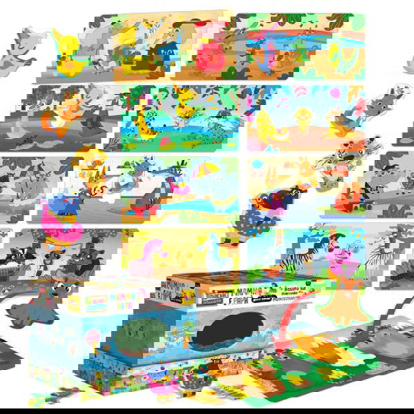 Montessori Игра Tactile Families --- BebeMama