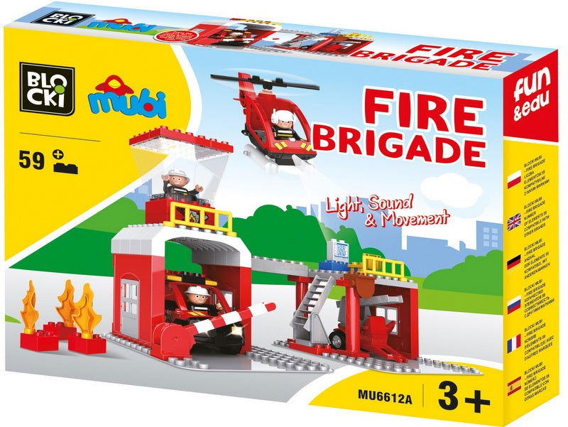 Mubi Пожарна 59 Eл. Работи С Батерии 58 X 41 X 10 --- BebeMama
