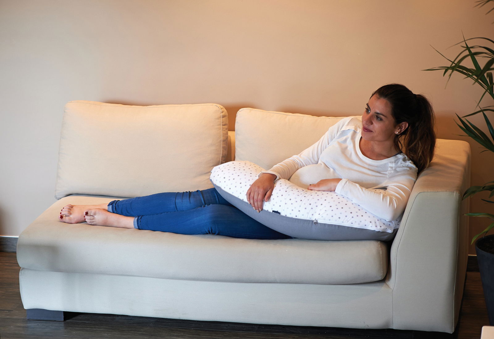 Multirelax Възглавница За Майчинство И Кърмене 3В1 Звезди Candide --- BebeMama