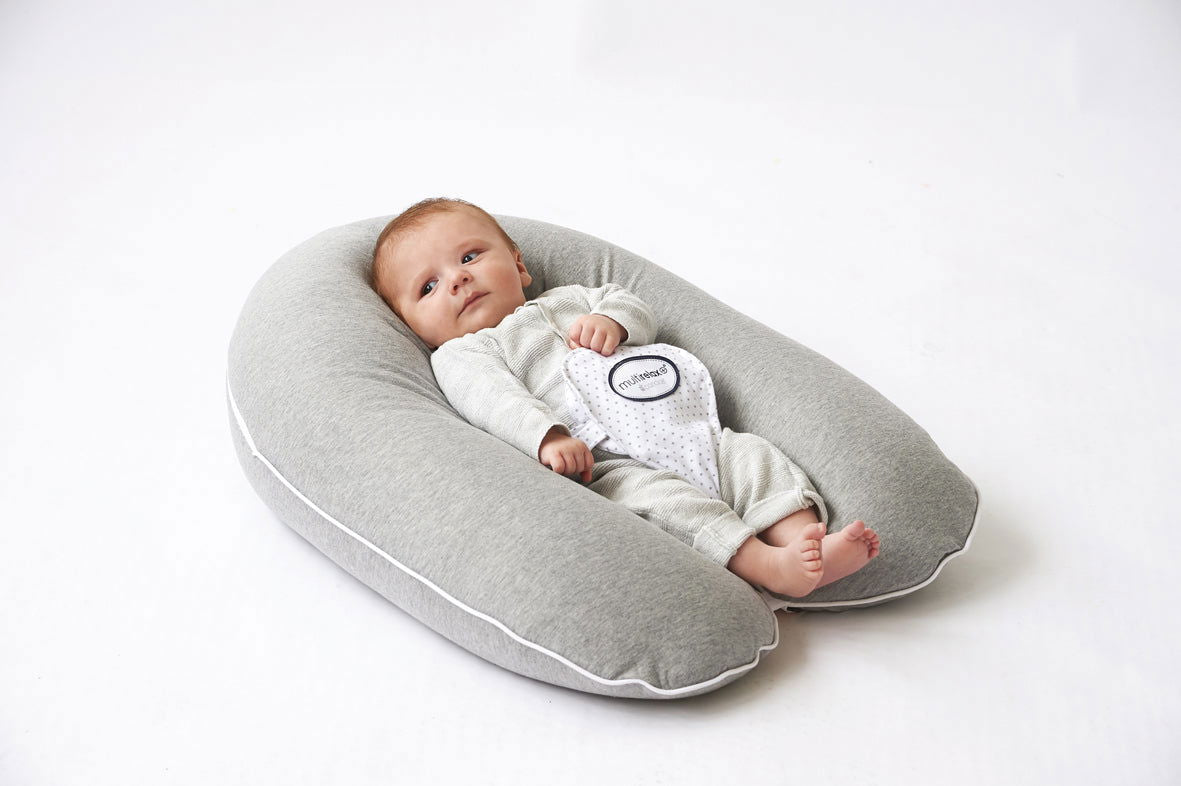 Multirelax Възглавница За Майчинство И Кърмене 3В1 Сив Candide --- BebeMama