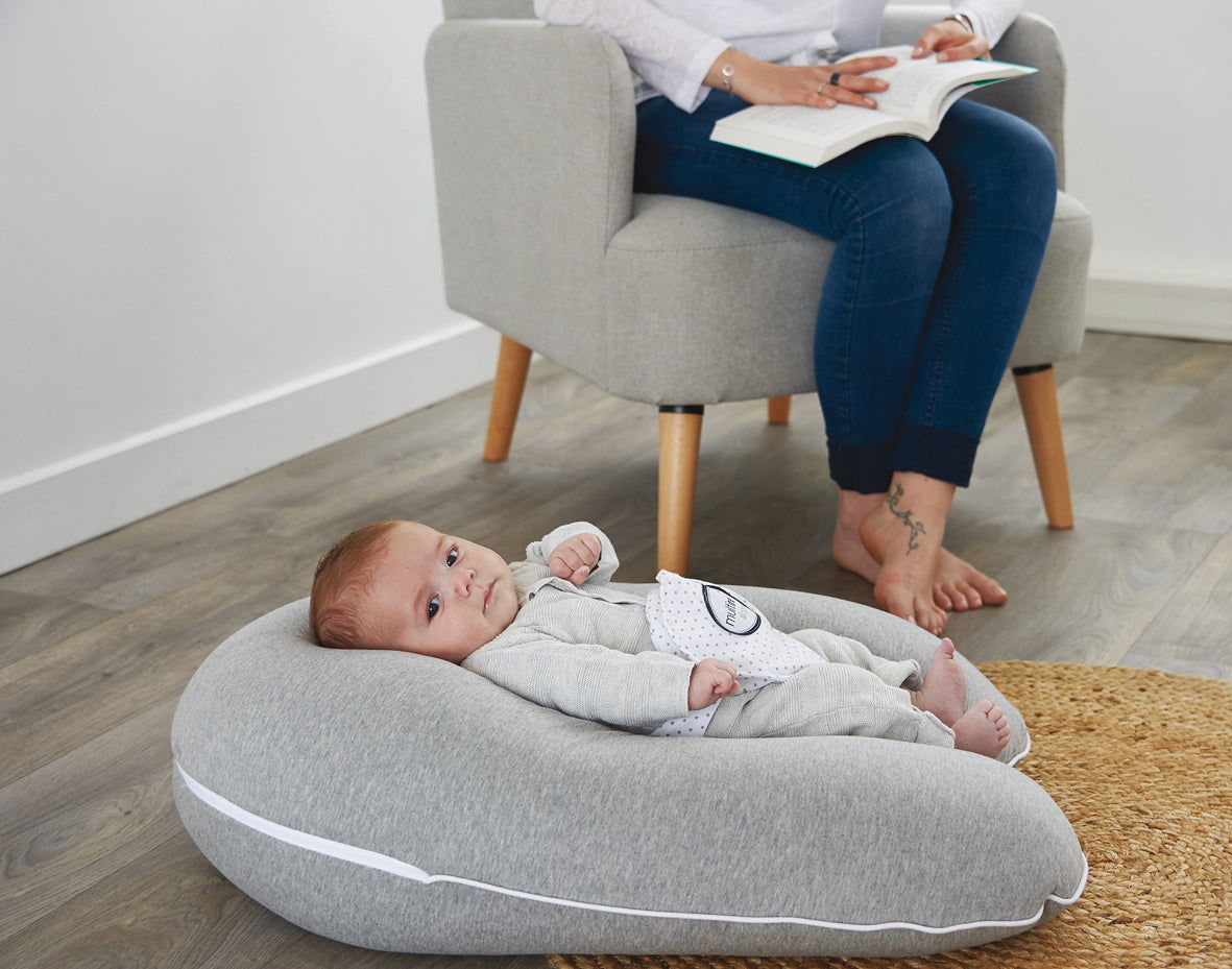 Multirelax Възглавница За Майчинство И Кърмене 3В1 Сив Candide --- BebeMama