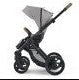 Mutsy Evo Шаси Черен Светлокафява Дръжка Черни Колела + Кош + Седалка Concrete Melange --- BebeMama