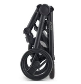 Mutsy Evo Шаси Черен Сива Дръжка Черни Колела + Кош + Седалка Pebble Grey --- BebeMama