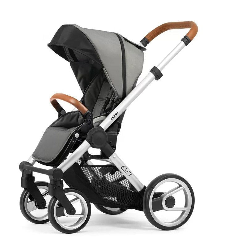 Mutsy Evo Пакет Шаси Stand+Св.Каф.Дръжка+Urban Nomad Light Grey Седалка+Кош --- BebeMama