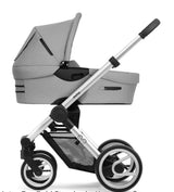 Mutsy Evo Пакет Шаси Stand+Сива Дръжка+Bold Pebble Grey Седалка+Кош --- BebeMama