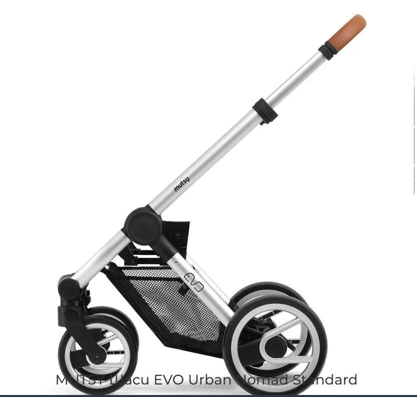 Mutsy Evo Шаси Standard Телескопична Светлокафява Дръжка --- BebeMama