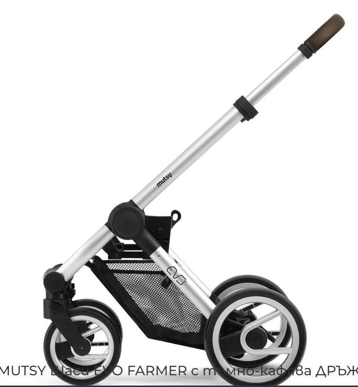 Mutsy Evo Шаси Standard Телескопична Тъмнокафява Дръжка --- BebeMama