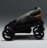 Mutsy Nexo Количка Черен Светлокафява Дръжка Черни Колела Moss Grey --- BebeMama