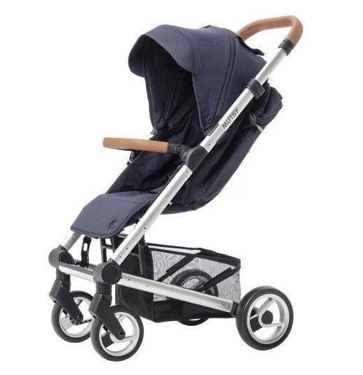 Mutsy Nexo Количка Standard Светлокафява Дръжка Черни Колела Leisure River --- BebeMama