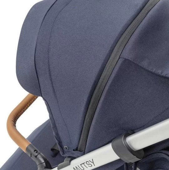 Mutsy Nexo Количка Standard Светлокафява Дръжка Черни Колела Leisure River --- BebeMama