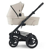 Mutsy Nio Шаси Черен Черна Дръжка Черни Колела + Кош + Седалка Cosmic Sand --- BebeMama