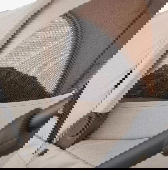 Mutsy Nio Шаси Черен Черна Дръжка Черни Колела + Кош + Седалка Cosmic Sand --- BebeMama