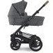 Mutsy Nio Шаси Черен Светлокафява Дръжка Черни Колела + Кош + Седалка North Grey --- BebeMama