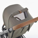 Mutsy Nio Шаси Черен Черна Дръжка Черни Колела + Кош + Седалка Sea Зелен --- BebeMama