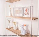 My Baby Style - Отпечатък + Снимка - Бяла Рамка Прозрачно Паспарту --- BebeMama