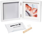 My Baby Style - Отпечатък + Снимка (Бяла Рамка Сиво Паспарту) --- BebeMama