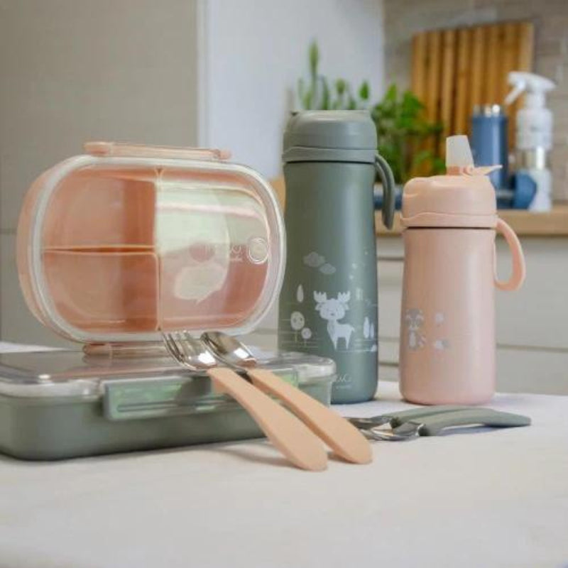 Кутия За Храна Nuvita Kiddiekit 490Ml, Powder Blue