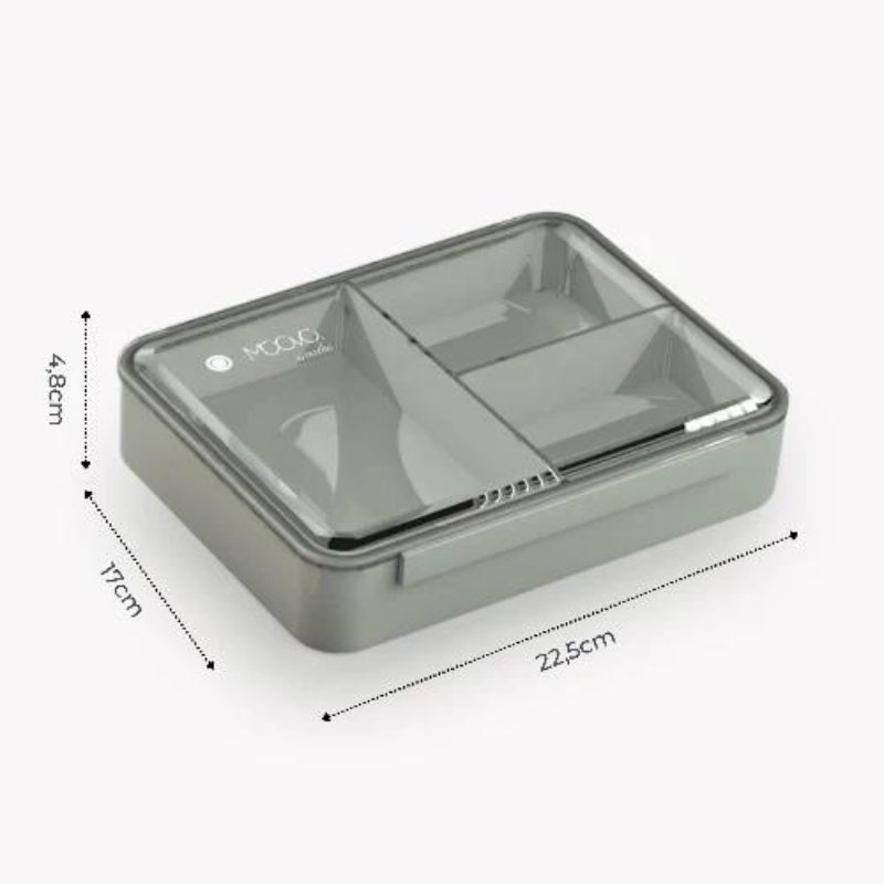 Кутия За Храна Nuvita Kiddiekit 950Ml, Sage Green