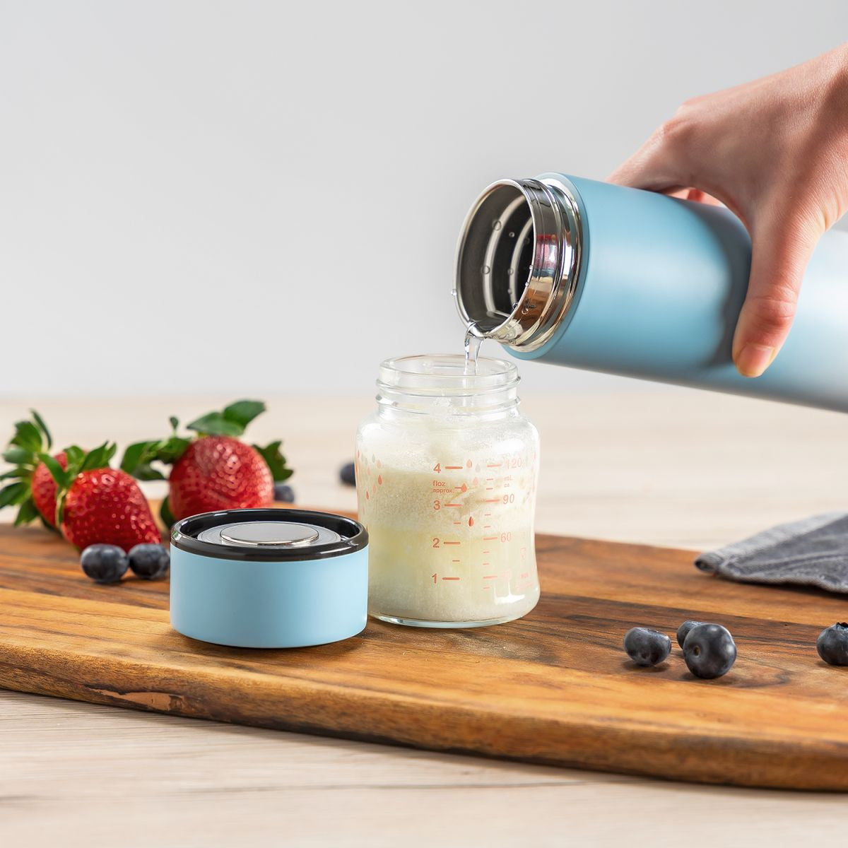 Термос С Широко Гърло Reer Colourdesign, Син