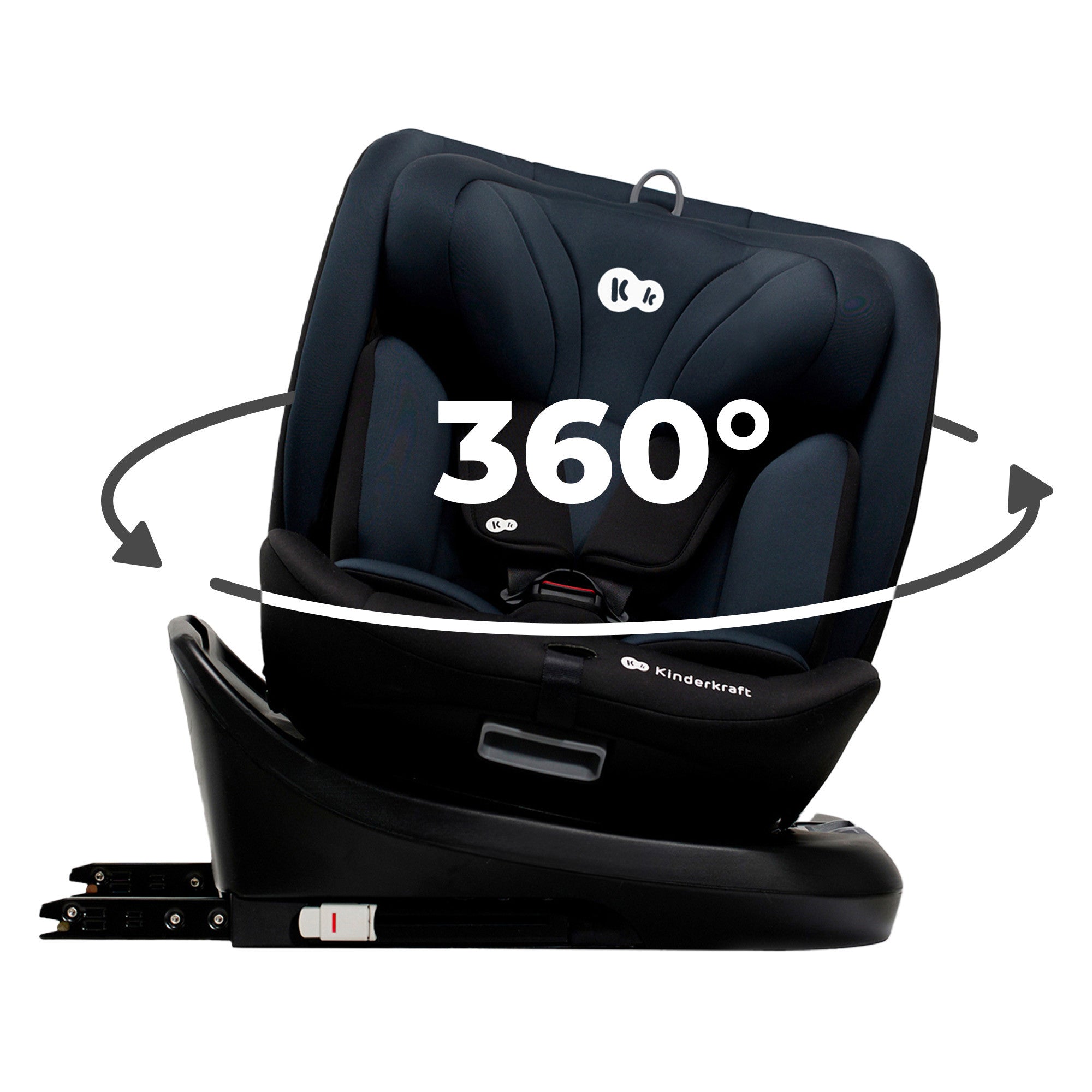 Scaun auto Kinderkraft I-Grow, negru