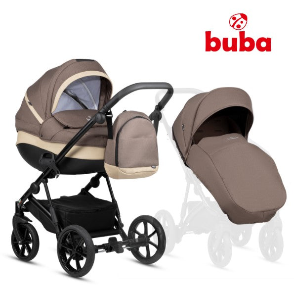Бебешка Количка Buba Zaza 2 2В1, 024 Coffee Brown
