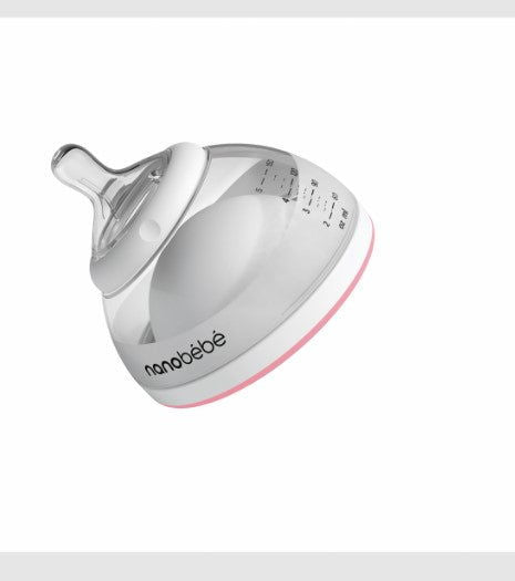 Nanobébé Бутилка За Кърма 150Мл Розов --- BebeMama