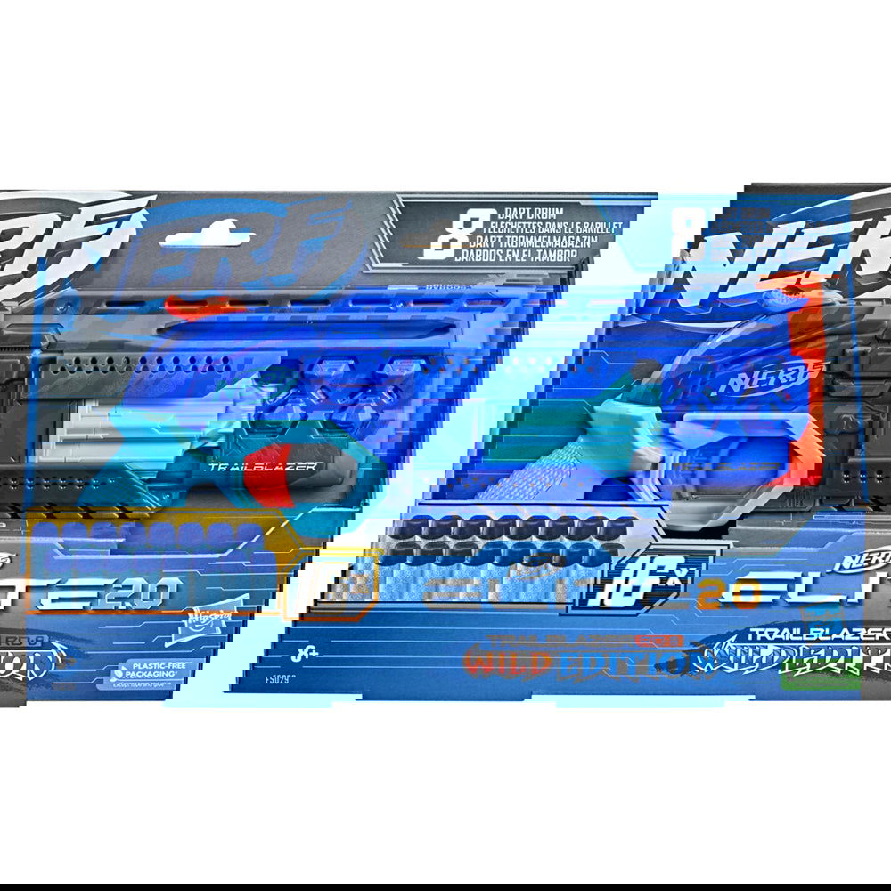 Nerf Elite 2.0 Trailblazer Rd-8 Wild Edition --- BebeMama