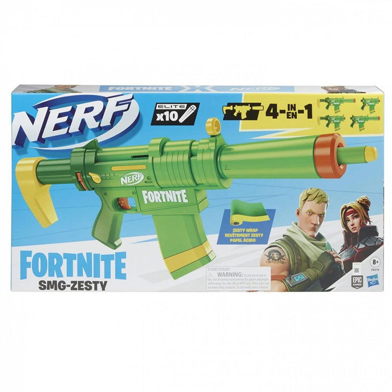 Nerf Fortnite 4-In-1 Smg-Zesty --- BebeMama