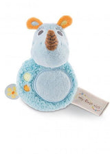 Nici Играчка За Хващане С Дрънкалка Носорогът Мануфи 12См. 3+ Месеца --- BebeMama