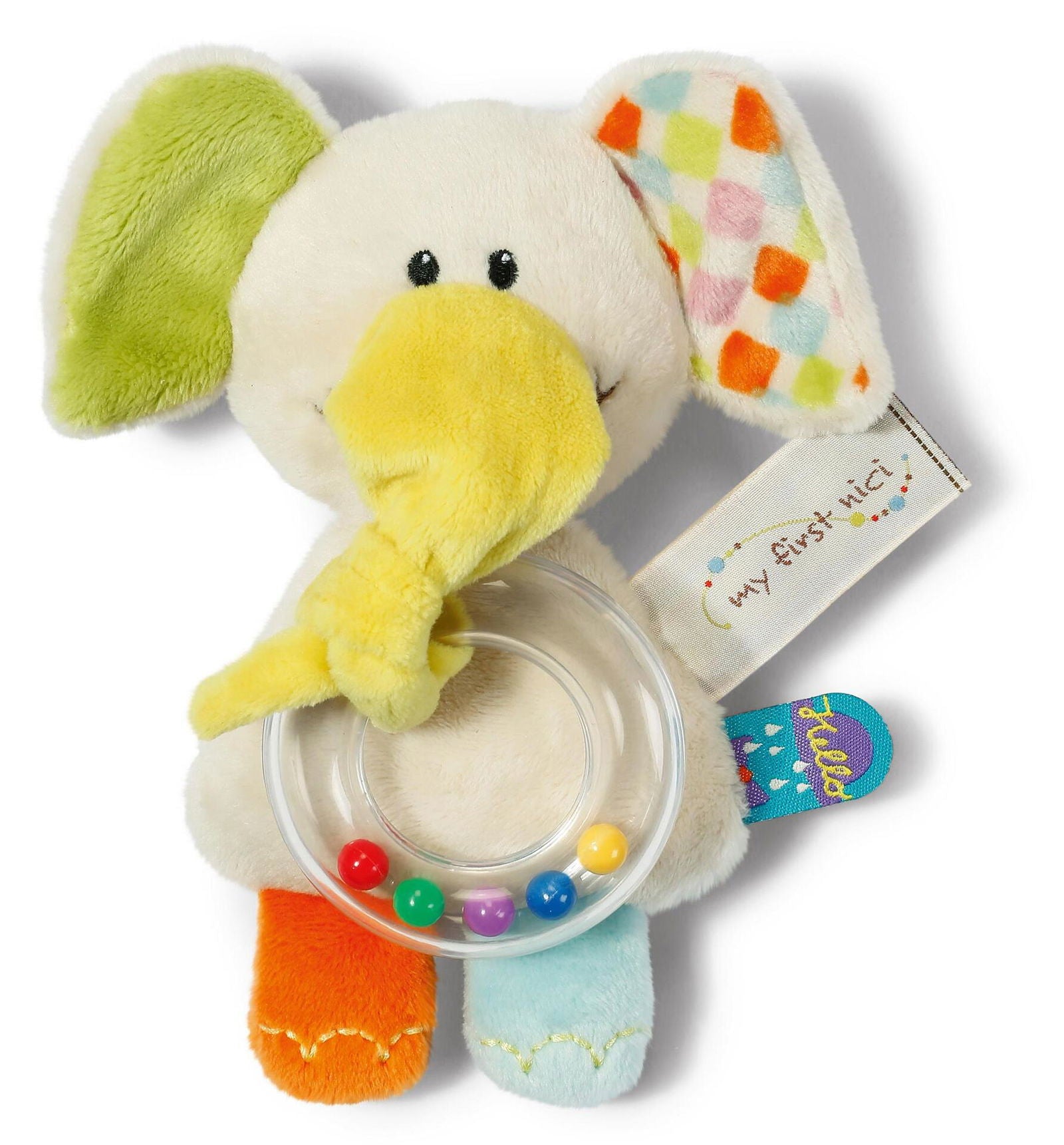 Nici Дрънкалка Слонът Дънди 15Х12 См. 3+ Мес. --- BebeMama