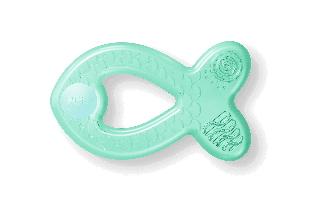 Nuk Чесалка За Зъби Охлаждаща Рибка - Зелен --- BebeMama