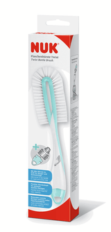Nuk Четка За Шише И Биберон - 2 В 1 Twist Mint --- BebeMama