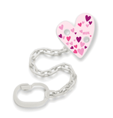 Nuk Синджир За Биберон 2023 - Розово Сърце --- BebeMama