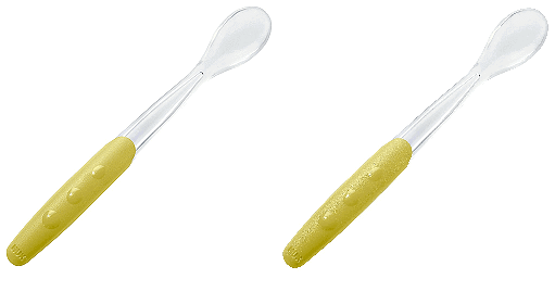 Nuk Силиконови Лъжички 2 Бр. - Зелен --- BebeMama