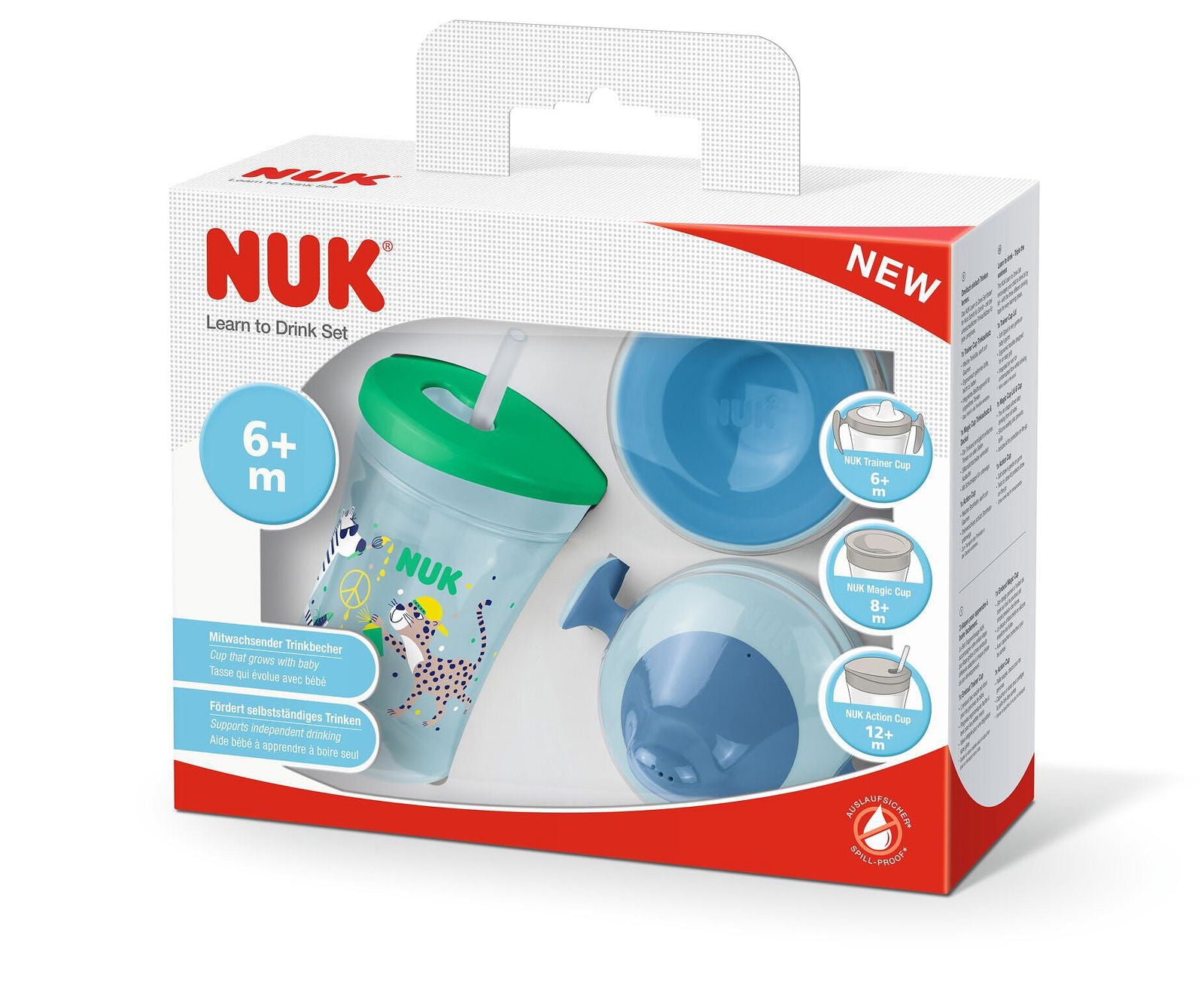 Nuk Сет Evolution Cups All-In-One Момче --- BebeMama