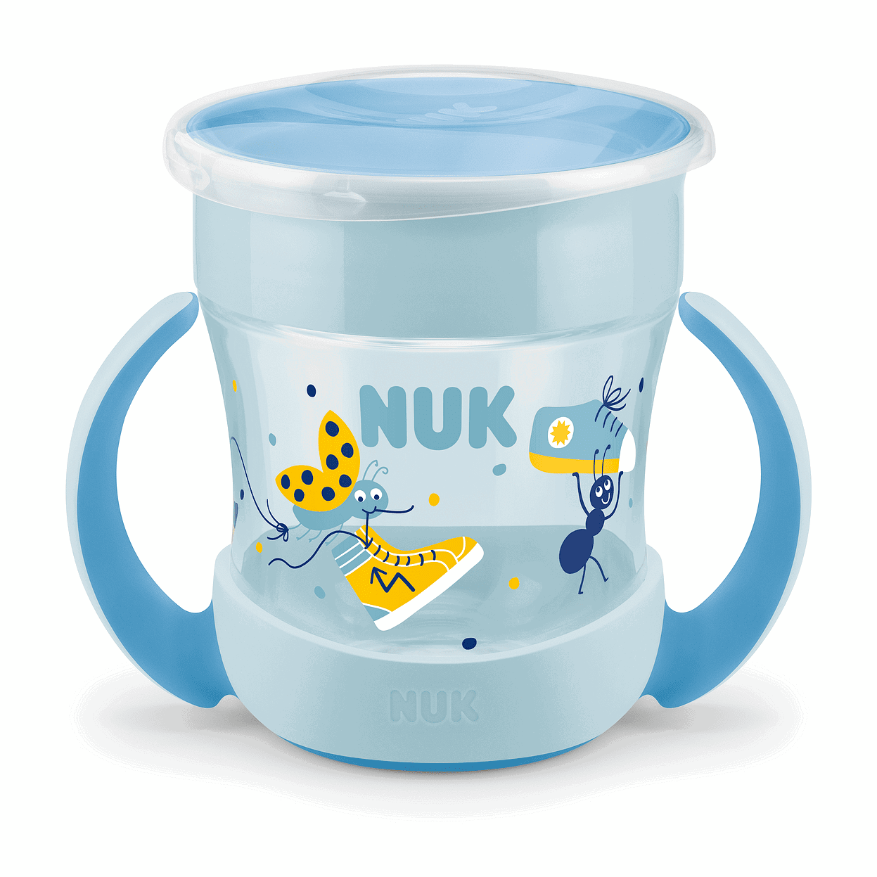 Nuk Evolution Mini Magic Cup 6+М. Синя 160Мл. --- BebeMama