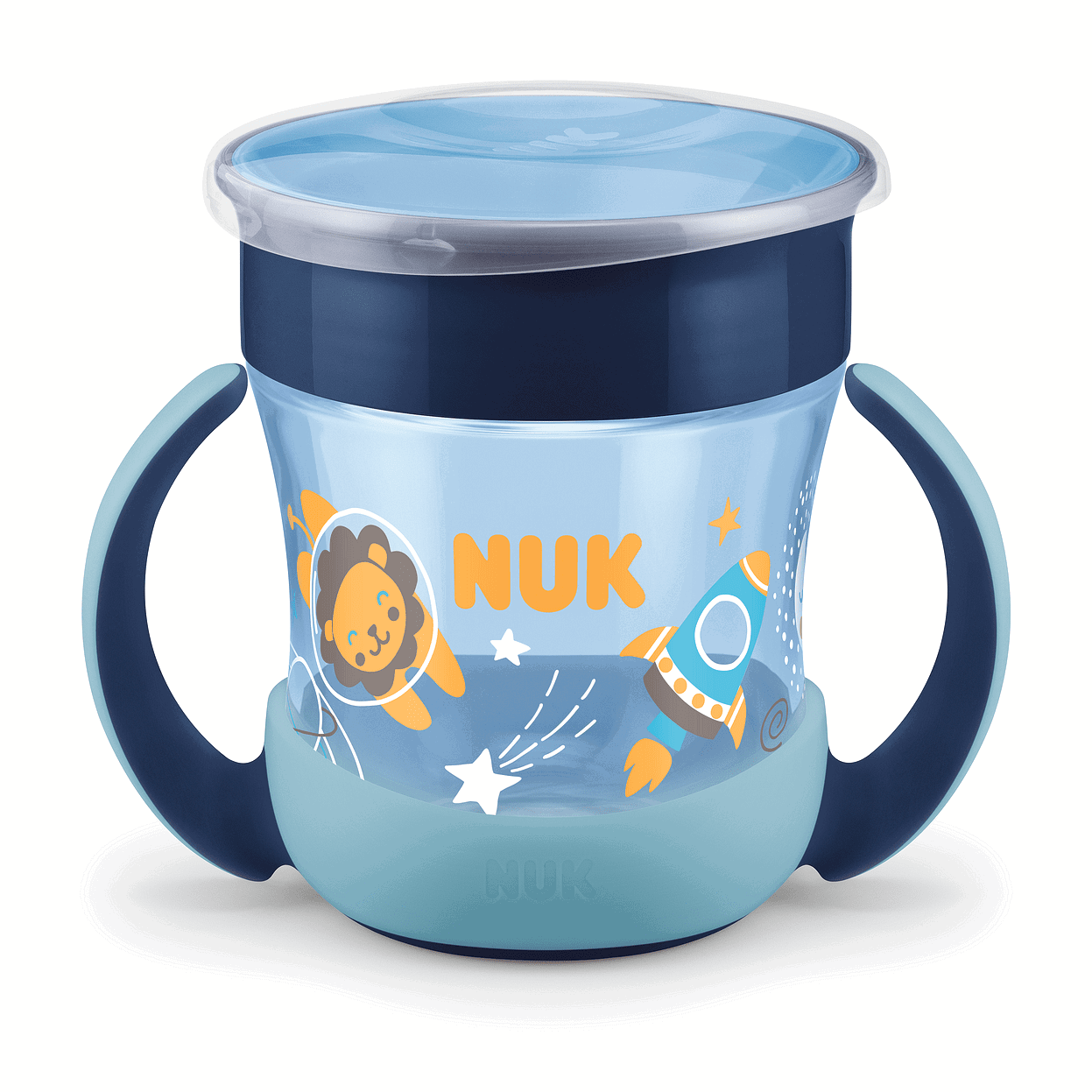Nuk Evolution Mini Magic Cup 6+ Glow In The Dark 160Мл. - Момче --- BebeMama