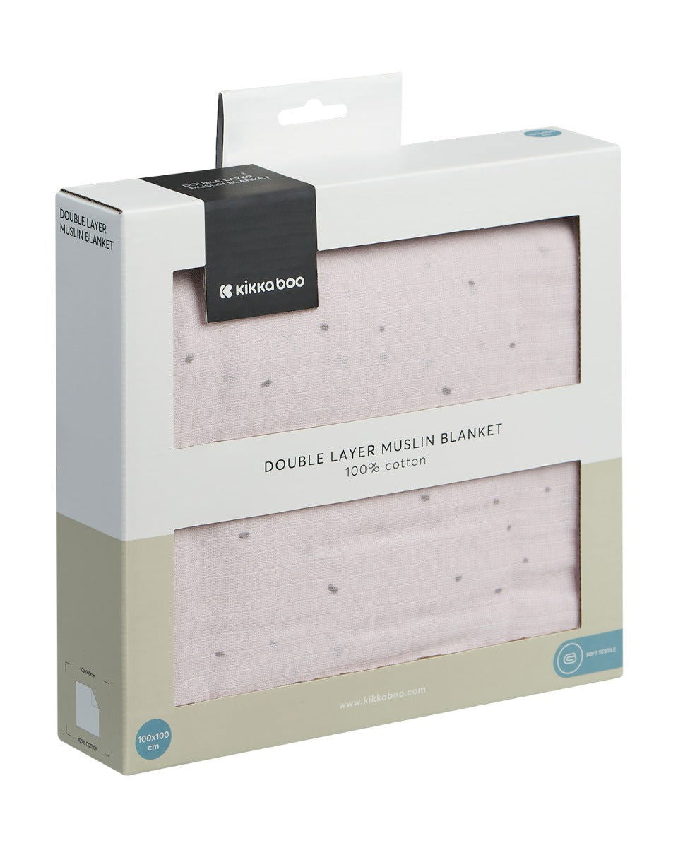 Oдеяло От Муселин Двупластово 100Х100 См Hedge-Hugs --- BebeMama