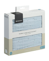 Oдеяло От Муселин Двупластово 100Х100 См Stripy Friends --- BebeMama