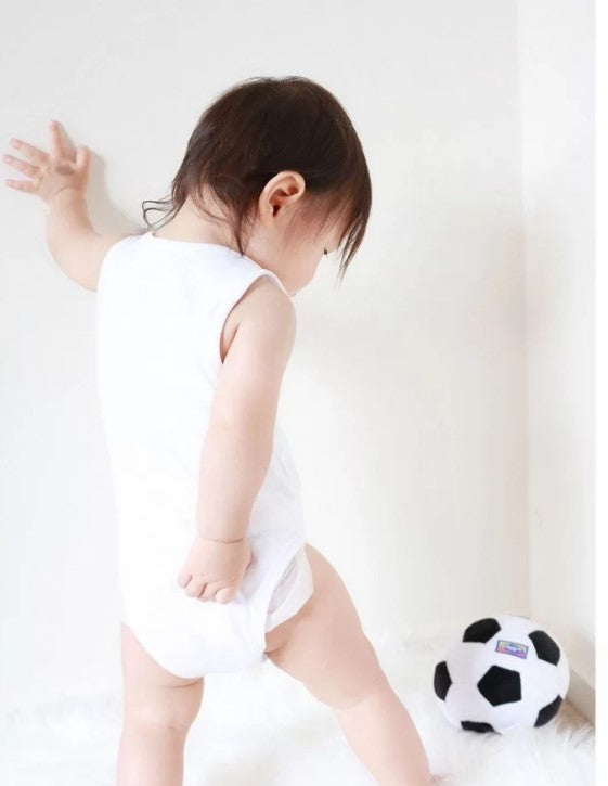 Minge de fotbal textilă Playgro 6M+