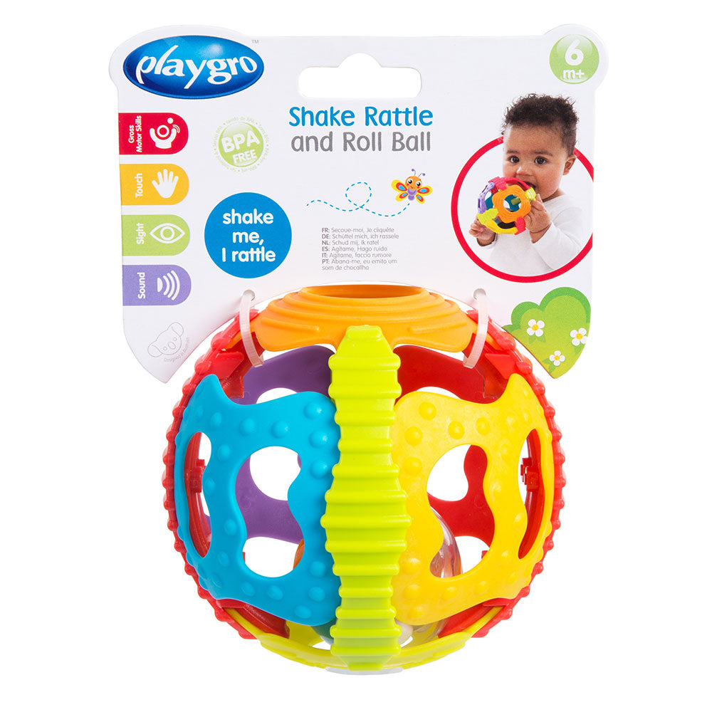 Топка Дрънкалка 6м+ Playgro