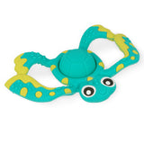 Силиконова Гризалка Костенурка С Пукаща Черупка Popper 6м+ Playgro