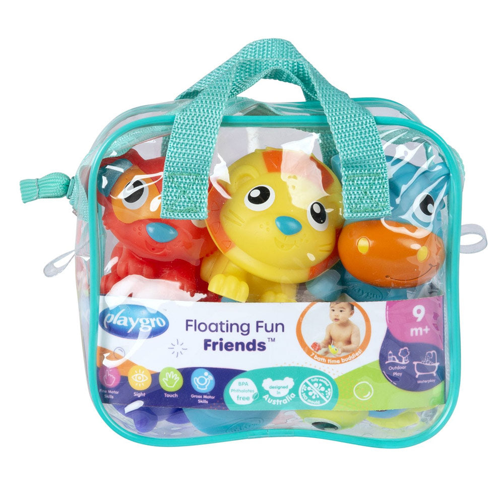 Комплект От 7 Броя Весели Приятели За Баня 9м+ Playgro