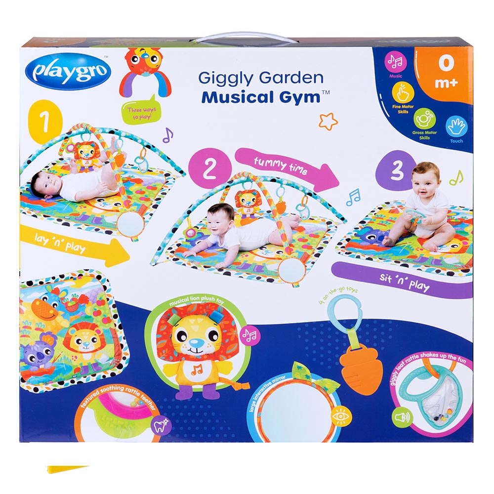 Mузикална Активна Гимнастика Веселата Градина 0м+ Playgro