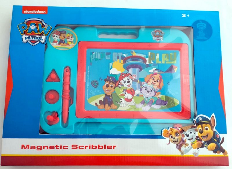 Магнитна Дъска Пау Патрул С Писалка За Рисуване И Печати 17 Х 11.5