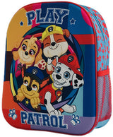 Раница 3Д Пау Патрул За Детска Градина32X29X12 Регулируеми Презрамки С 2 Странични Джоба С 1 Голямо Отделение С Цип