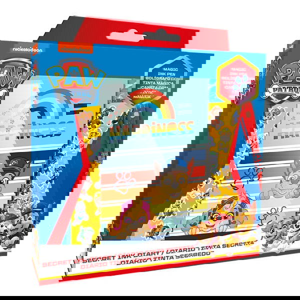 Paw Patrol Дневник С Магиески Химикал И Стикери --- BebeMama