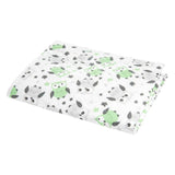Peva Подложка За Повиване (55 X 70 Cm) Owl Gray --- BebeMama